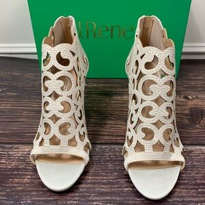 J.Renee ~ Mcway Falls Open Toe Dress Pump